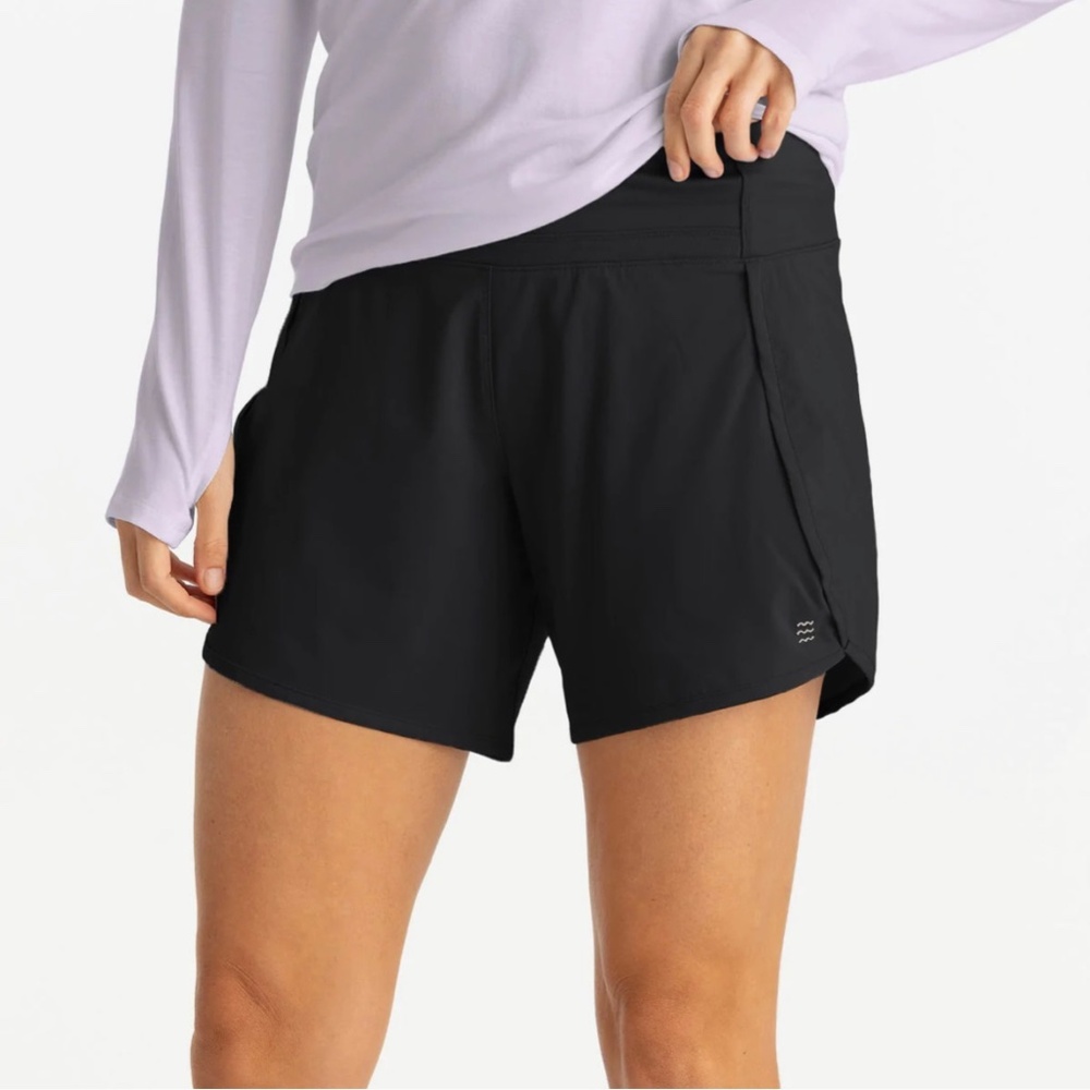 Free Fly Women's Bamboo-Lined Breeze Short – 6" - Picture 6 of 7